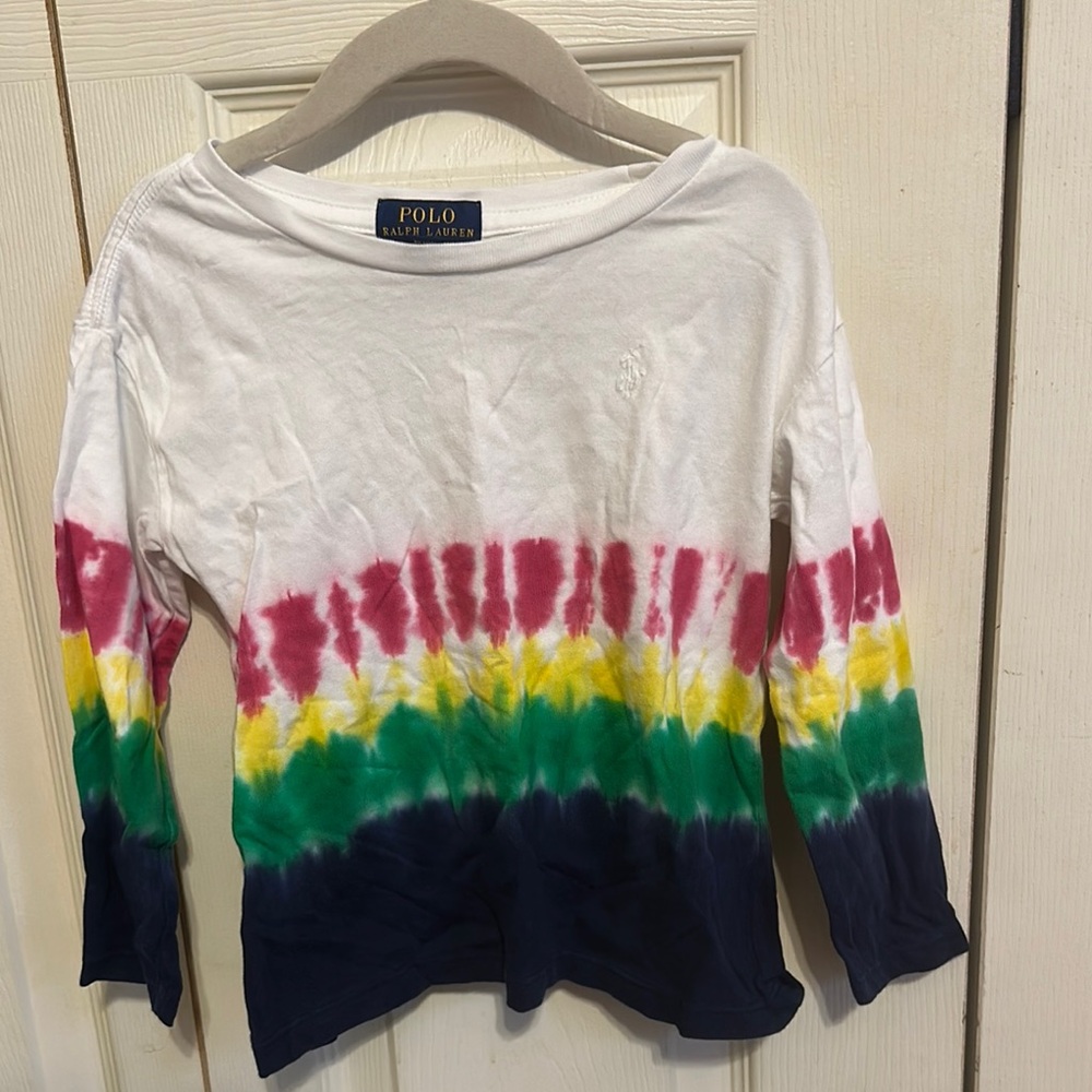Ralph Lauren Multicolor Tie-Dye Shirt